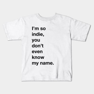 THE INDIE ESSENTIAL Kids T-Shirt